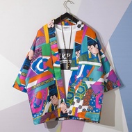 Japanese kimono cardigan men's Haori Yukata men's samurai clothing kimono men's kimono shirt