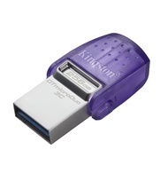 256 GB FLASH DRIVE (แฟลชไดร์ฟ) KINGSTON DATATRAVELER MICRODUO 3C (DTDUO3CG3/256GB)