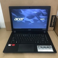 LAPTOP ACER ASPIRE 3 A314-21 AMD A9-9420E RAM 4GB SSD 256GB LAYAR 14"