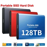 Original portable SSD 1TB 8TB 30T 60TB 128T USB 3.1Type-C external high-speed mobile solid-state dri