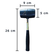 Small Rewin Black Rubber Hammer Carpenter's Hammer/