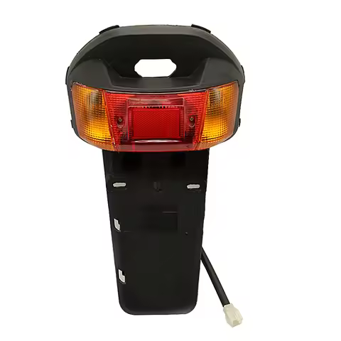 Motorcycle Rear License Plate Mount Holder and Taillight Tail Light lamp Rear Fender For Yamaha Jog 