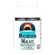 Source Naturals Magnesium Malate, 100/200 Capsules
