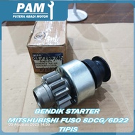 Mitshubishi Fuso 8DC9/6D22 Thin/tirus Starter Bendik/Bendix (OSA)ff