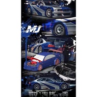 FZ MJ 1:64 M3 E46 Car Model Toy Ornament Holiday Gift