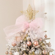 High-quality۞▼✽Pakej pokok Krismas salji jatuh pokok Krismas rumah Penyulitan hiasan Krismas berpusu-pusu 2.4 meter pusa