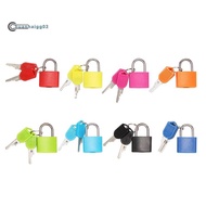 8 Pack Locks Small Padlock with Key Luggage Gym Locker Lock Mini Colorful Padlock for Outdoor School