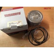 Honda GX270, 177F 9HP engine Piston ring set (diameter 77mm, silver thickness 2mm)