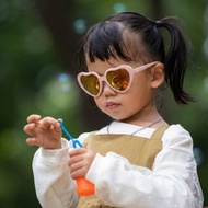 愛心彈性軟料 兒童太陽眼鏡