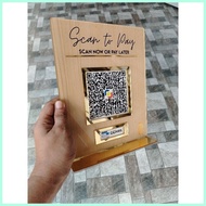 ● ❃ ♞QR Code Standee / Gcash Standee / Table top