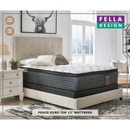 Ashley Sleep Peace Euro Top 13" Mattress Fella Design 13 inch Mattress Super Single Euro Queen Euro 