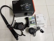 Sony A7R III Camera with Carl Zeiss 55mm Lens, Peak Design Camera Strap and half case