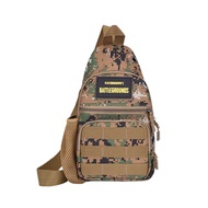 Hamlin Cyrill Unisex Crossbody Bag Casual Oxford MaterialDesign ORIGINAL - Brown Green