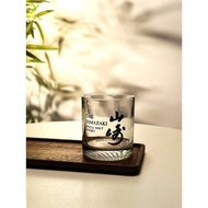 出口日本品牌古典威士忌洋酒杯印花水晶玻璃杯山崎杯響酒吧家用