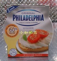 【小如的店】COSTCO好市多代購~KRAFT 卡夫 PHILADELPHIA 菲力奶油乳酪/乾酪抹醬(250g*2罐)