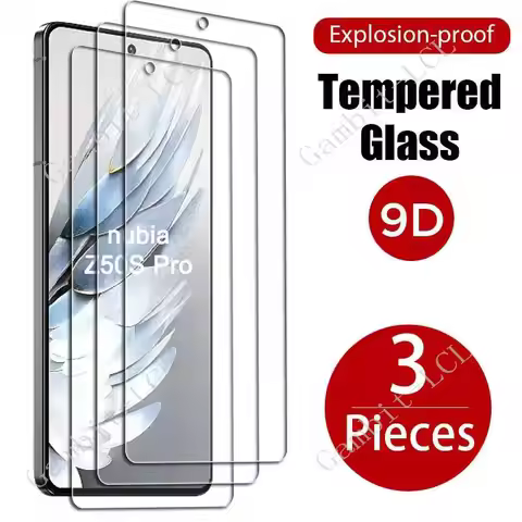 3PCS Tempered Glass For ZTE Nubia Z50S Pro 6.78" NubiaZ50SPro NubiaZ50S Z50SPro NX713J Screen Protec