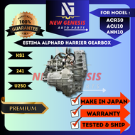 Original Japan Toyota Estima Acr30 Alphard ANH10 Harrier ACU10 For 2AZ 2WD Auto Gearbox (U250)(KS1)(