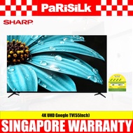 Sharp 4T-C55FJ1X 4K UHD Google TV(55Inch)(Energy Efficiency 4 Ticks)