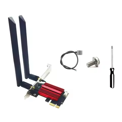 QCNFA765 Wifi6e Wifi Card PCIE Wireless Adapter 5970M Triple Band 2.4G/5G/6G BT5.2 802.11AX 8DB Ante