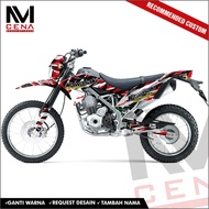 Sticker Decal KLX BF 150 Sticker KLX BF 150 Striping KLX BF 150 full body sticker KLX BF 150 GFX1