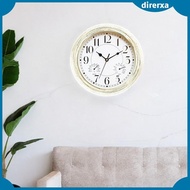 [Direrxa] Retro Clock 12 inch Decorative Wall Clock Wall Funny Wall Watch,Wall Clock for Dining Room Office Kitchen