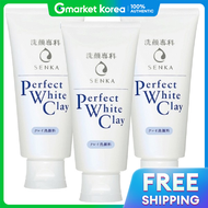 SENKA | โฟมล้างหน้า Perfect White Clay 120 กรัม x 3