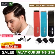 TERLARIS !!!! Alat Cukur Rambut Elektrik Charger 1 Set - Ns 216 / NCVO Cukuran Rambut Elektrik Cas Lengkap - alat cukur jenggot/mesin cukur