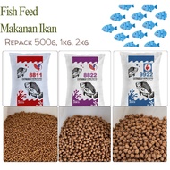 [Repack] 1kg, 2kg, 5kg PHL Fish Feed | Makanan Ikan 8811 • 8822 • 9922