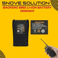 BAOFENG Li-ion Battery Pack DC 3.7V 1500mAh For Walkie Talkie BF-666s/777s/888s/999s Battery Pack
