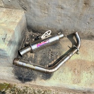 WRC Racing Exhaust Yamaha Artox old type BC series Leheran checklist Second usedOriginal