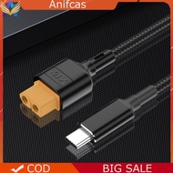 XT60 To Type-C Adapter Line PD2.0 100W 20V 5A Aircraft Model Power Line 50cm/100cm Aircraft Parts fo