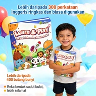Fun English Touch & Talk Book | 3-6 tahun Buku Tekan Bahasa Inggeris Kanak-Kanak丨专为3-6岁宝宝设计的有声英语点读书