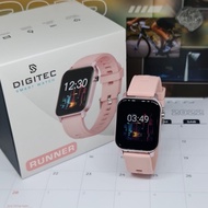 Jam Tangan Wanita Digitec Smart Watch Karet DIGITEC RUNNER Original