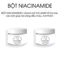 PURE NIACINAMIDE/VITAMIN B3 POWDER MIXED IN POWDER SUPPORTS BRIGHTEN AND DARK SKIN