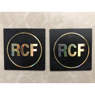 Rcf Speaker Box Sticker