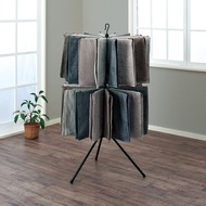 日本天馬 PORISH 室內用摺疊傘型毛巾架(雙層)-DIY