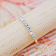 [ 📌พร้อมส่ง ] แหวนเพชรแท้ 💎 เพชรเบลเยี่ยมคัต น้ำ100  ทองคำแท้9K (ทอง37.5%) [9KPRB127]