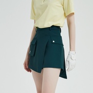 E.PARCA POCKET POINT WRAP SKIRT