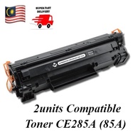 2x CE285A 85A 285 CE285 A CE 285A Compatible Toner M1214nfh M1216nfh