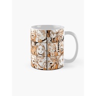Glass Mug | Gift | Hampers | Marcelle Dungeon meshi Manga Panel collage Coffee Mug