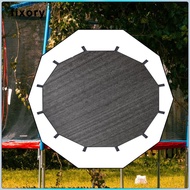 fixory Trampoline Shade Cover Portable Playground 16 ft Lightweight Protective Easy Setup for 12 Pol