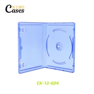 Blue Transparent CD Box Blue CD Game CD Packaging Box CD Storage Box Game CD Plastic Box [cxQ]