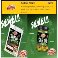 SAMBAL SEWEL BETTY'S KITCHEN READY TO EAT HALAL SAMBAL NYETT | DAGING MASAK SALAI MAK JENNY DAGING DENDENG