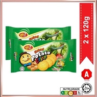 WIN 2 POTATO CRISP CRACKER VEGETABLE 120G