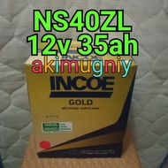 Battery Ns40Zl Incoe Gold 12V 35Ah Brio Jazz Mobilio Ertiga Xpander Ayla