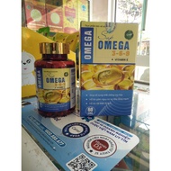 Eye SUPPLEMENT (genuine) Omega 369. Fish oil nourishes the brain, eyes, joints, anti-oxidant, beauti