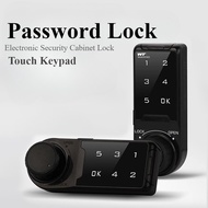 Touch Keypad Password Lock, Keyless Electronic Security Cabinet Lock for Drawer Mailbox Wardrobe Doo