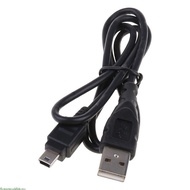 flowerworldbb 0 8m Mini USB Cable Mini USB to Mini USB Cable 5 Pin B for MP3 MP4 Player Camera