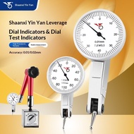 Yinyan lever dial gauge indicator small calibration gauge 0-0.8 0.01mm lever dial gauge 0-0.2mm