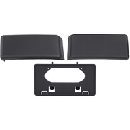GRAND ORANGE Front Bumper Guards Pads & License Plate Frame Bracket Compatible with Ford F150 2009-2